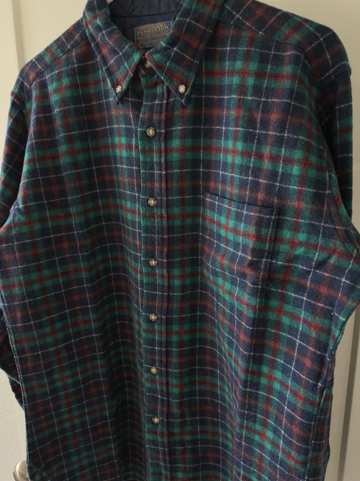 Pendleton Vintage Pendleton Fireside Shirt Wool Button Up Made In USA Size US L / EU 52-54 / 3 - 2 Thumbnail