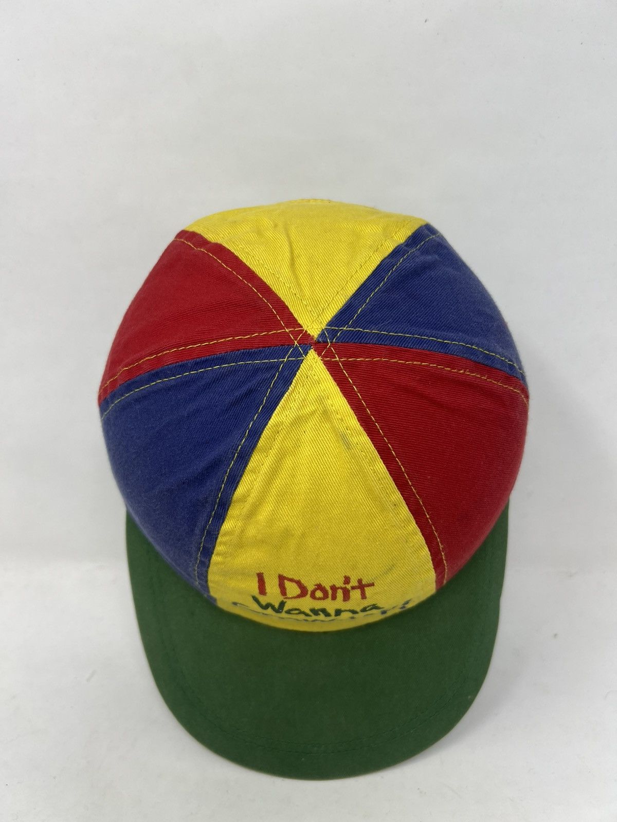 If Six Was Nine I Don't Wanna Grow-up! Pinwheel Hat Size ONE SIZE - 6 Thumbnail