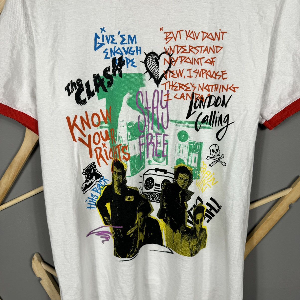 Band Tees × Vintage The Clash London Calling Band T-shirt Size US M / EU 48-50 / 2 - 5 Thumbnail
