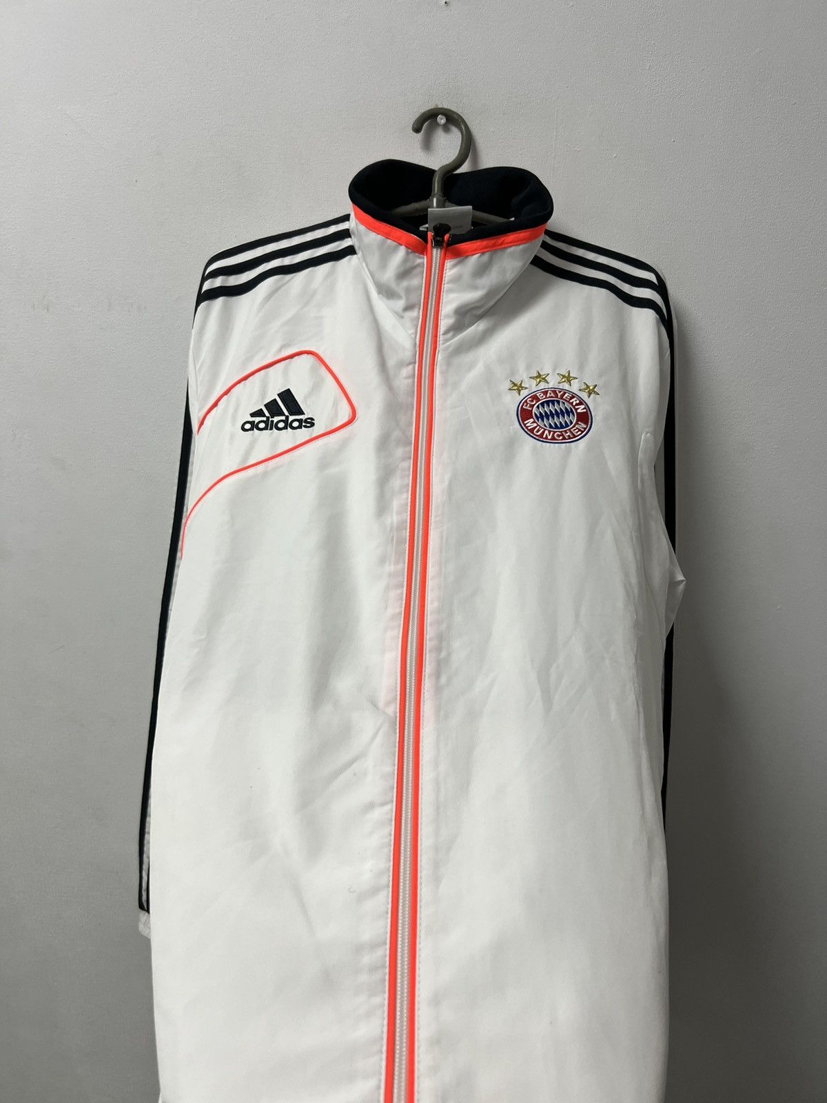 Adidas Adidas FC Bayern Munchen 2012 Y2K Track Vintage Jacket Size US L / EU 52-54 / 3 - 3 Thumbnail