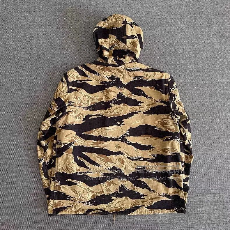 The Real McCoy's The Real McCoys Yellow gold tiger stripe coat Size US XL / EU 56 / 4 - 2 Thumbnail