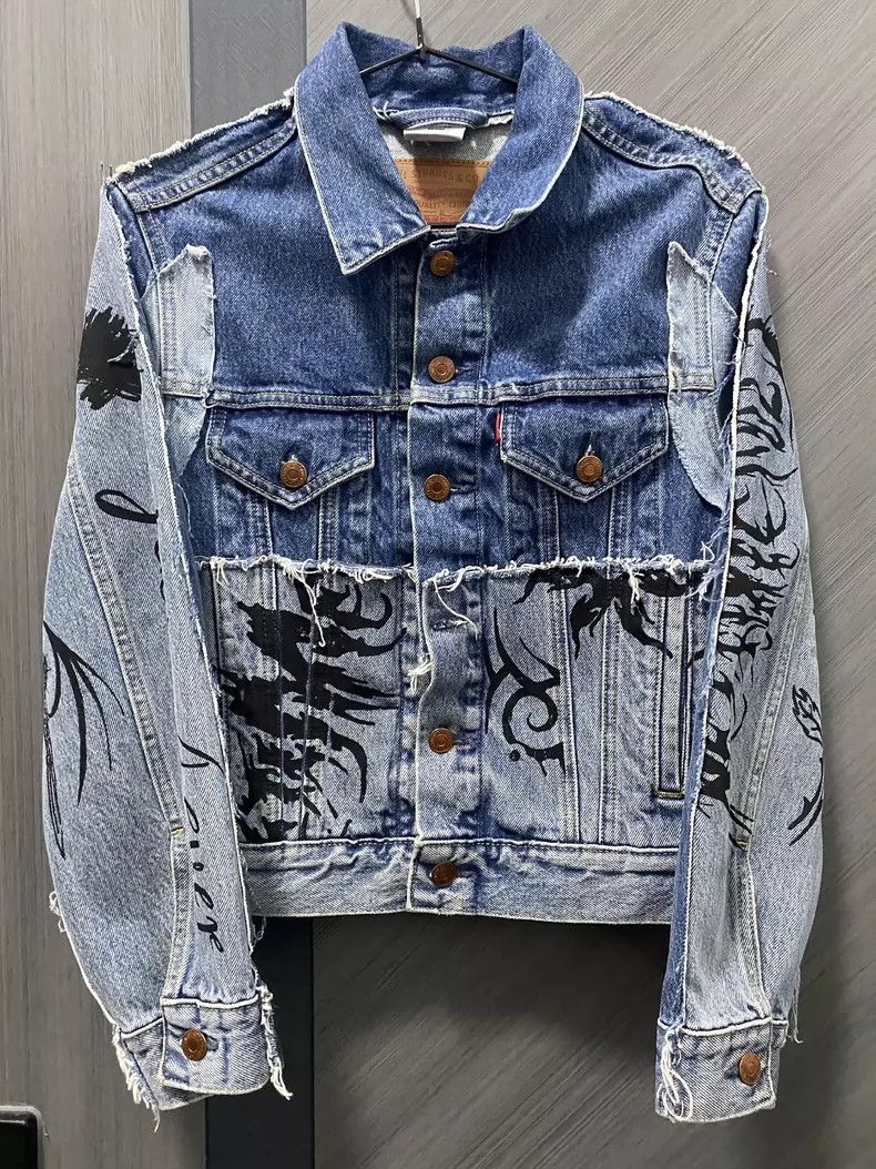 Vetements Vetements 18AW Denim Jacket with Patches-yf Size US XS / EU 42 / 0 - 1 Thumbnail