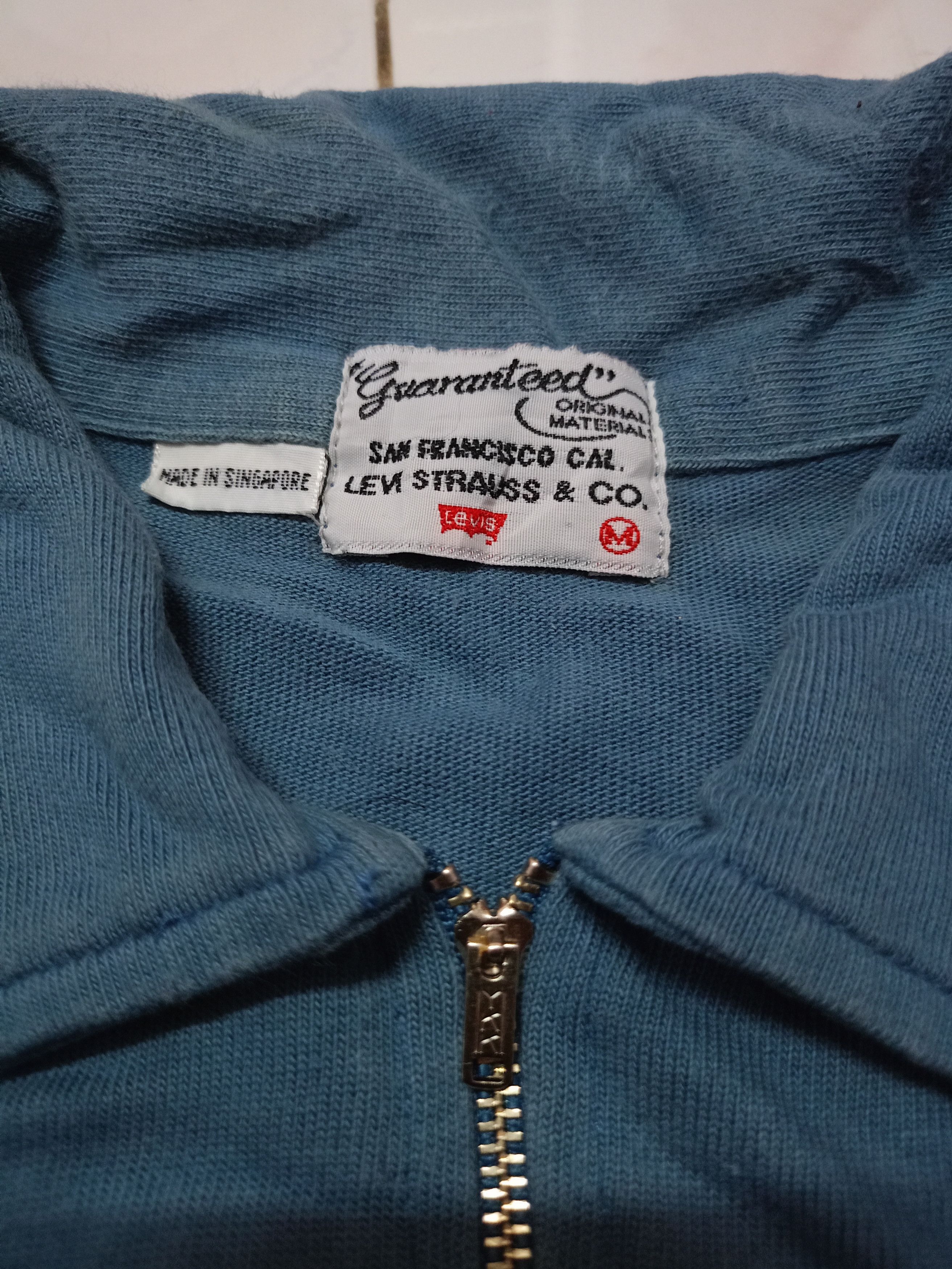 Japanese Brand × Levi's Vintage Clothing 💥Button up 501 X vintage ©1993 X half zip ykk💥 Size US M / EU 48-50 / 2 - 3 Thumbnail