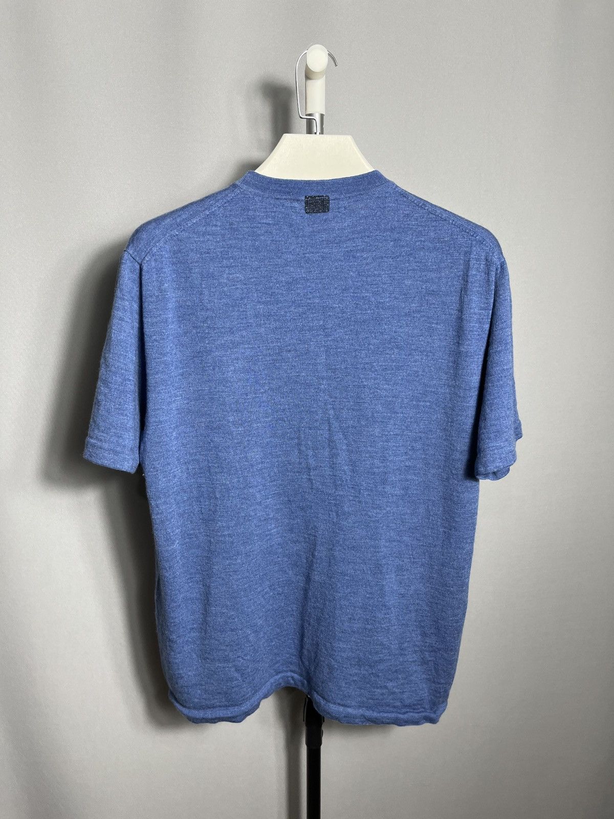 Other sheep inc mens t-shirt wool blue short sleeve men’s y2k Size US XXL / EU 58 / 5 - 9 Thumbnail