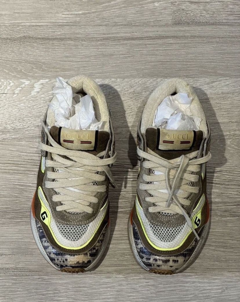 Gucci Gucci Ultrapace Sneakers Size US 7.5 / IT 37.5 - 3 Thumbnail