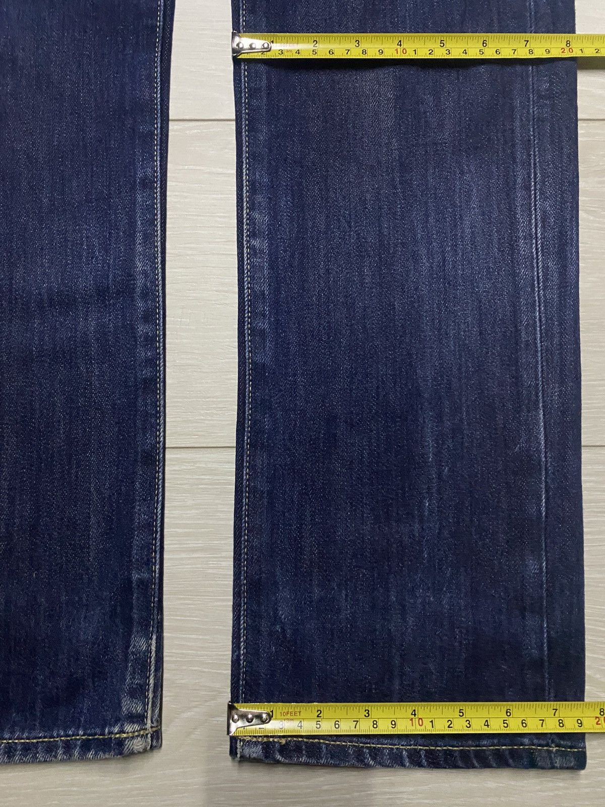 Uniqlo Vintage Japanese Brand Uniqlo Loose Distressed Jeans Size US 30 / EU 46 - 13 Thumbnail