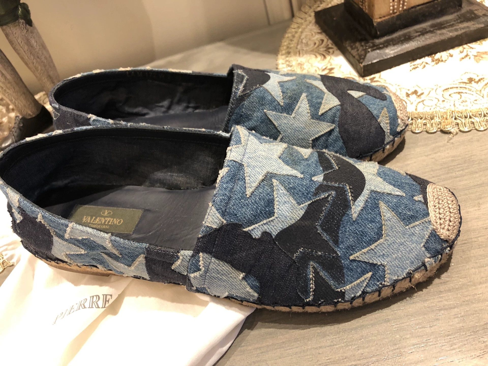 Valentino Valentino Star Camo Fisherman Shoes Size US 7 / EU 40 - 1 Thumbnail