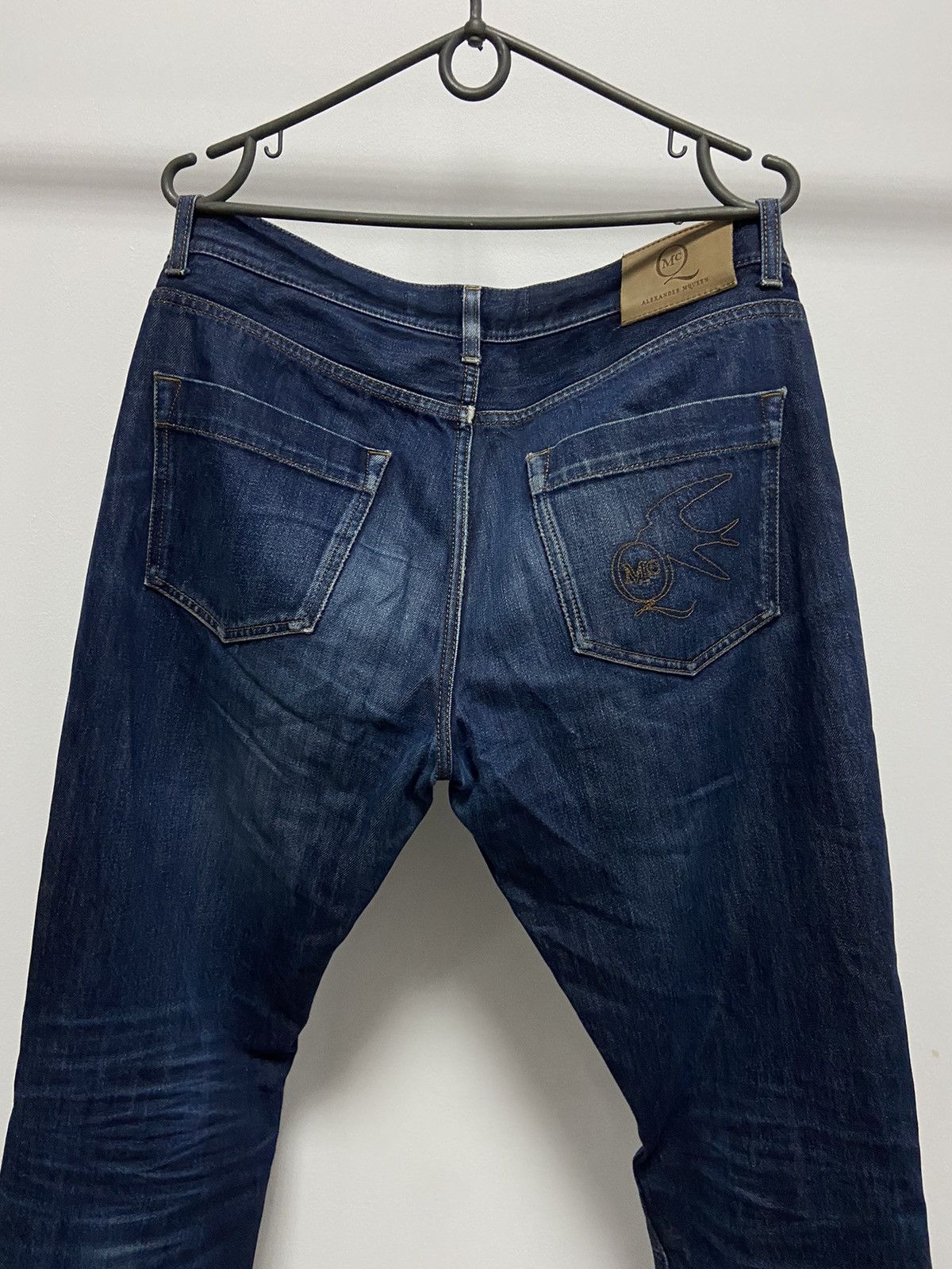 Alexander McQueen × Vintage Alexander McQueen Vintage jeans pants pocket Logo luxury Size US 32 / EU 48 - 1 Thumbnail