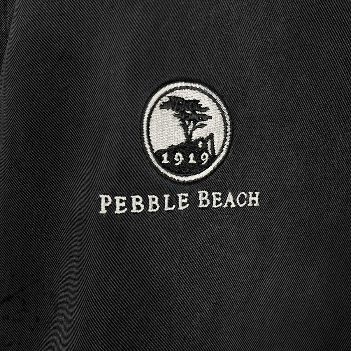 Japanese Brand Pebble Beach Black Bomber Jacket Size US M / EU 48-50 / 2 - 17 Thumbnail