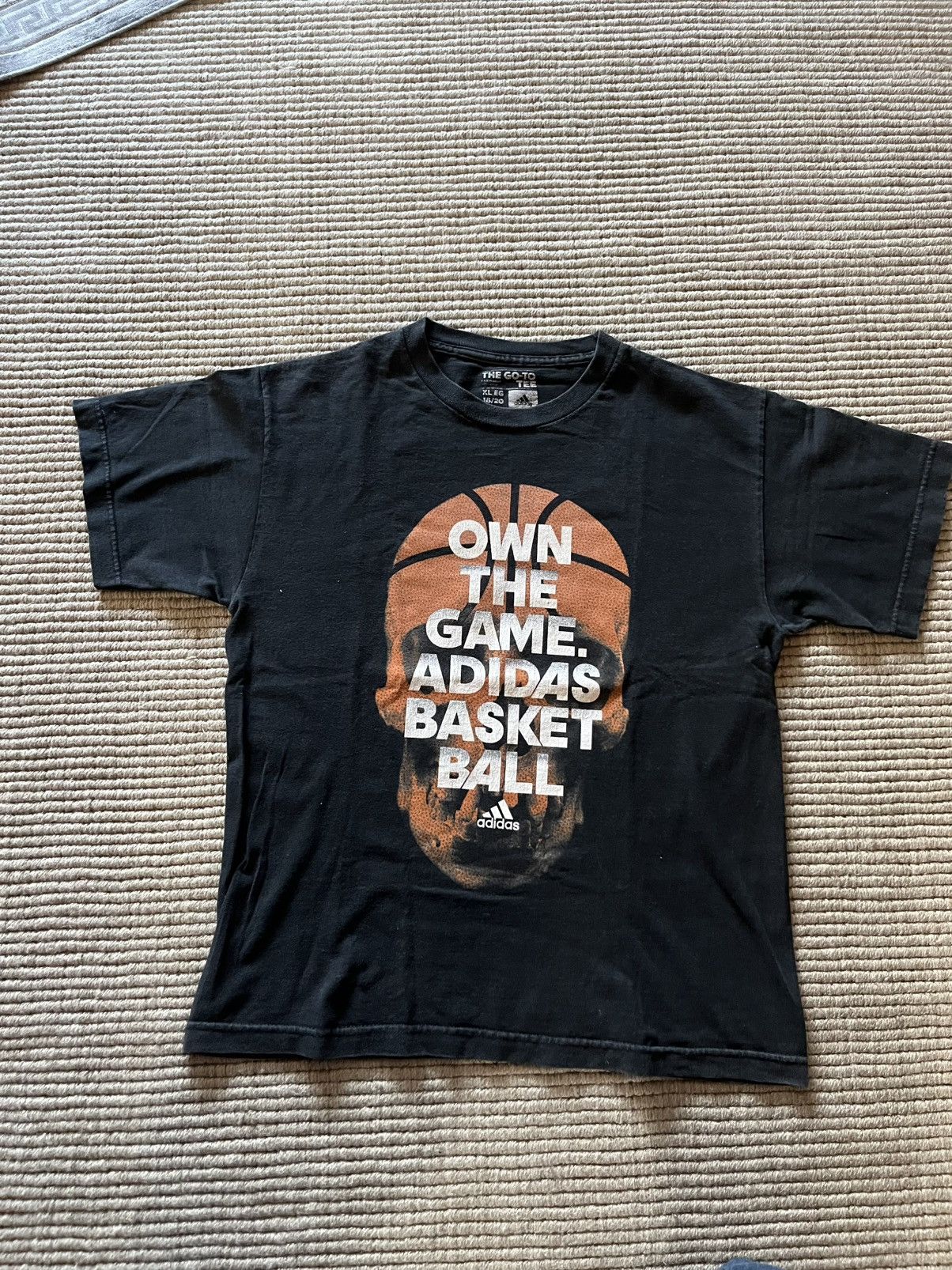 Adidas Kids Adidas Basketball Tee Size US S / EU 44-46 / 1 - 1 Thumbnail