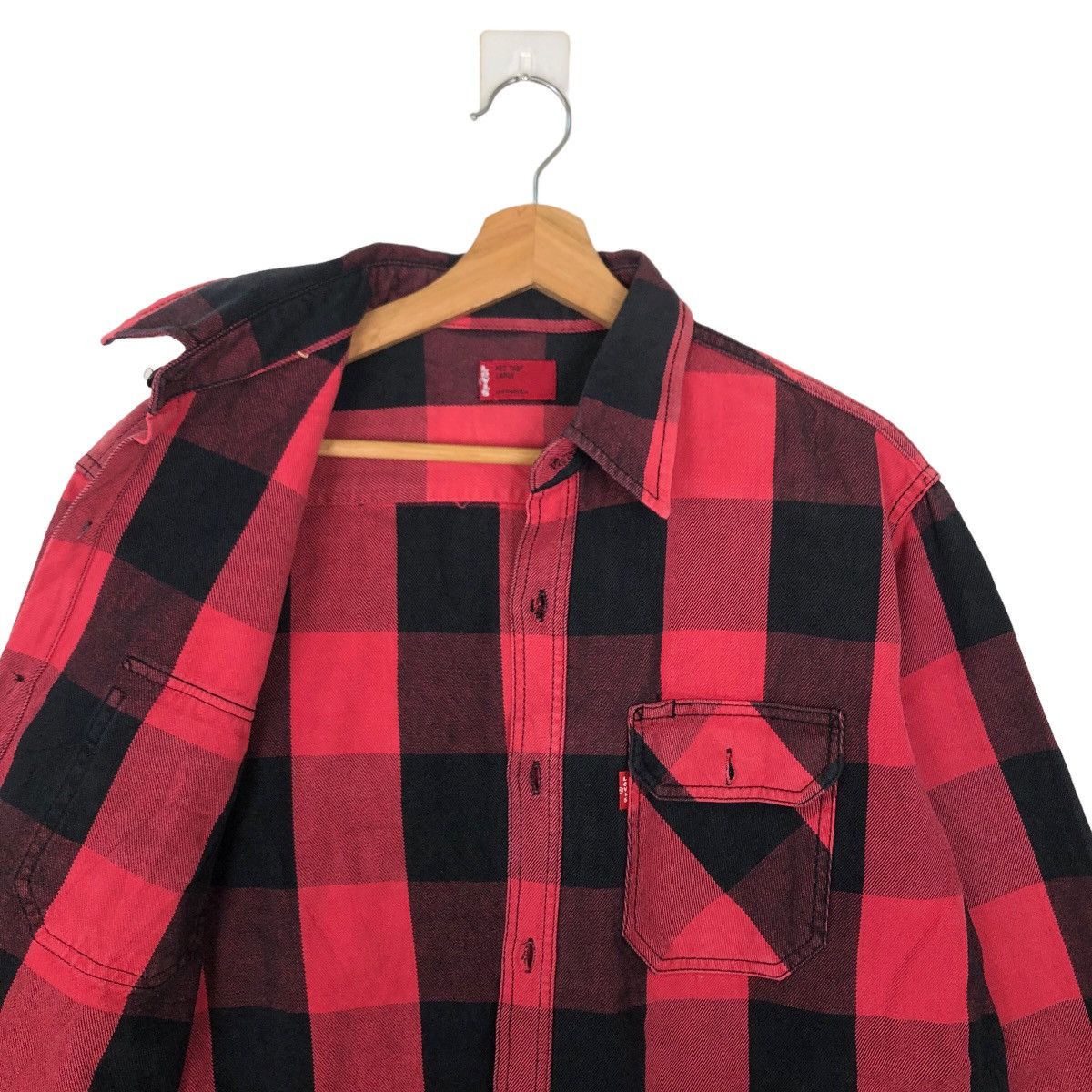 Levi's VINTAGE LEVI’S FLANNEL JACKET TARTAN DESIGN Size US L / EU 52-54 / 3 - 9 Thumbnail