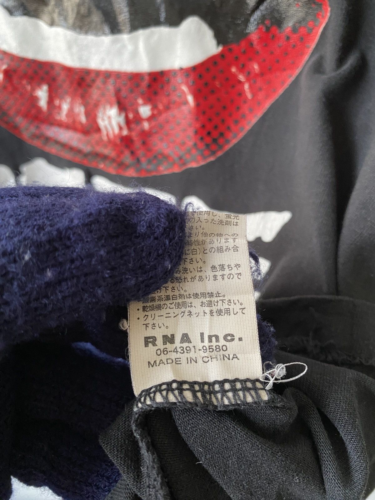 Japanese Brand Japanese Brand Rna Inc Dare Evil Punk Design Tee Size US S / EU 44-46 / 1 - 6 Thumbnail