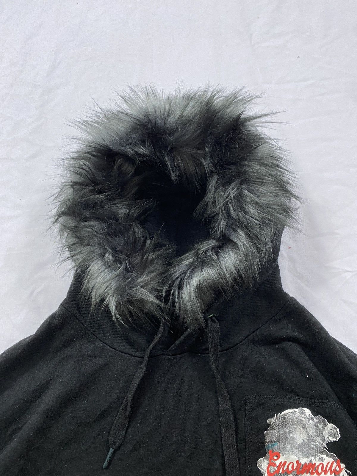 Japanese Brand Japanese Xrfm enormous fur hoodie ifsix lgb style Size US M / EU 48-50 / 2 - 5 Thumbnail