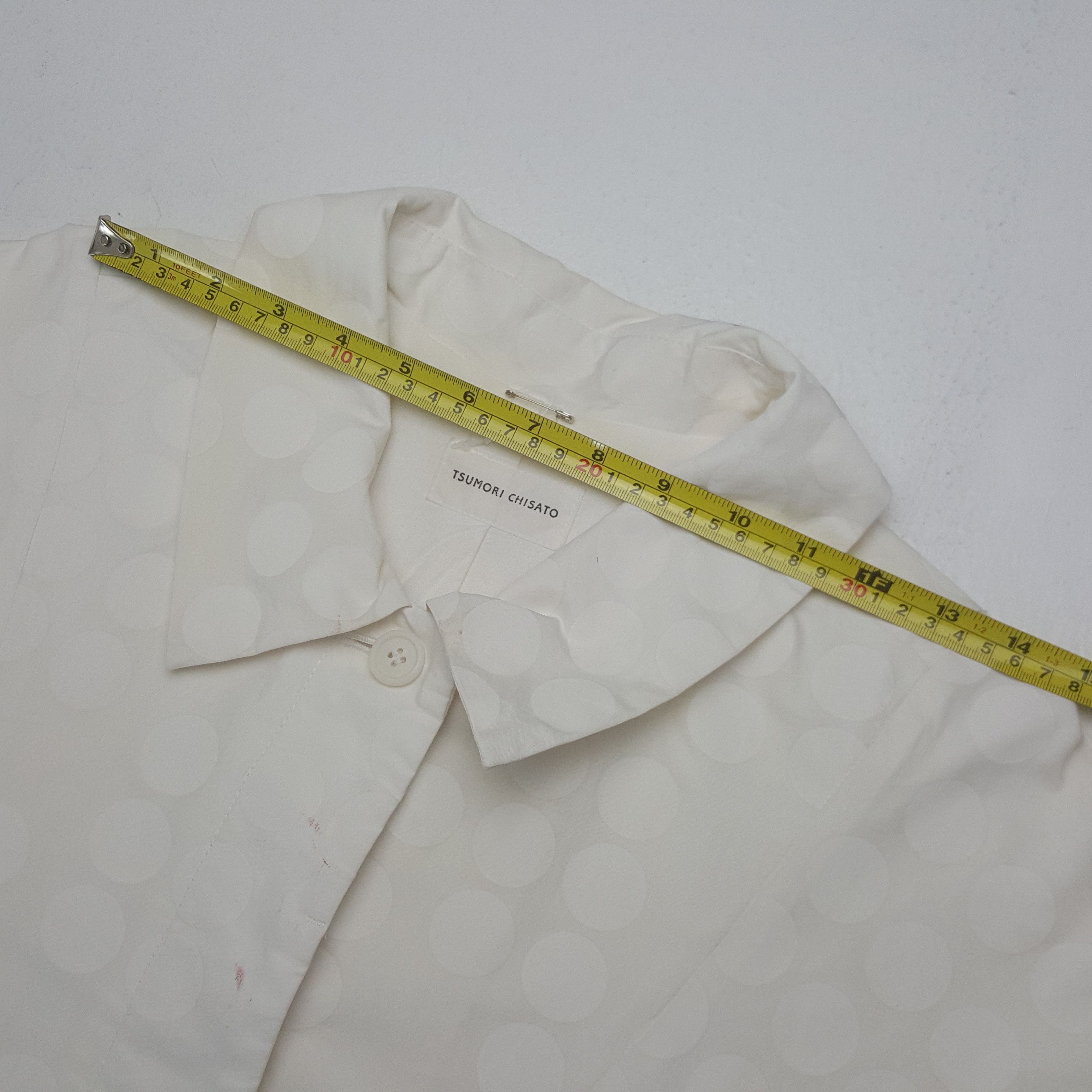 Tsumori Chisato Tsumori Chisato Trench Polka Dot Design Coat Japan Jacket Size M / US 6-8 / IT 42-44 - 5 Thumbnail