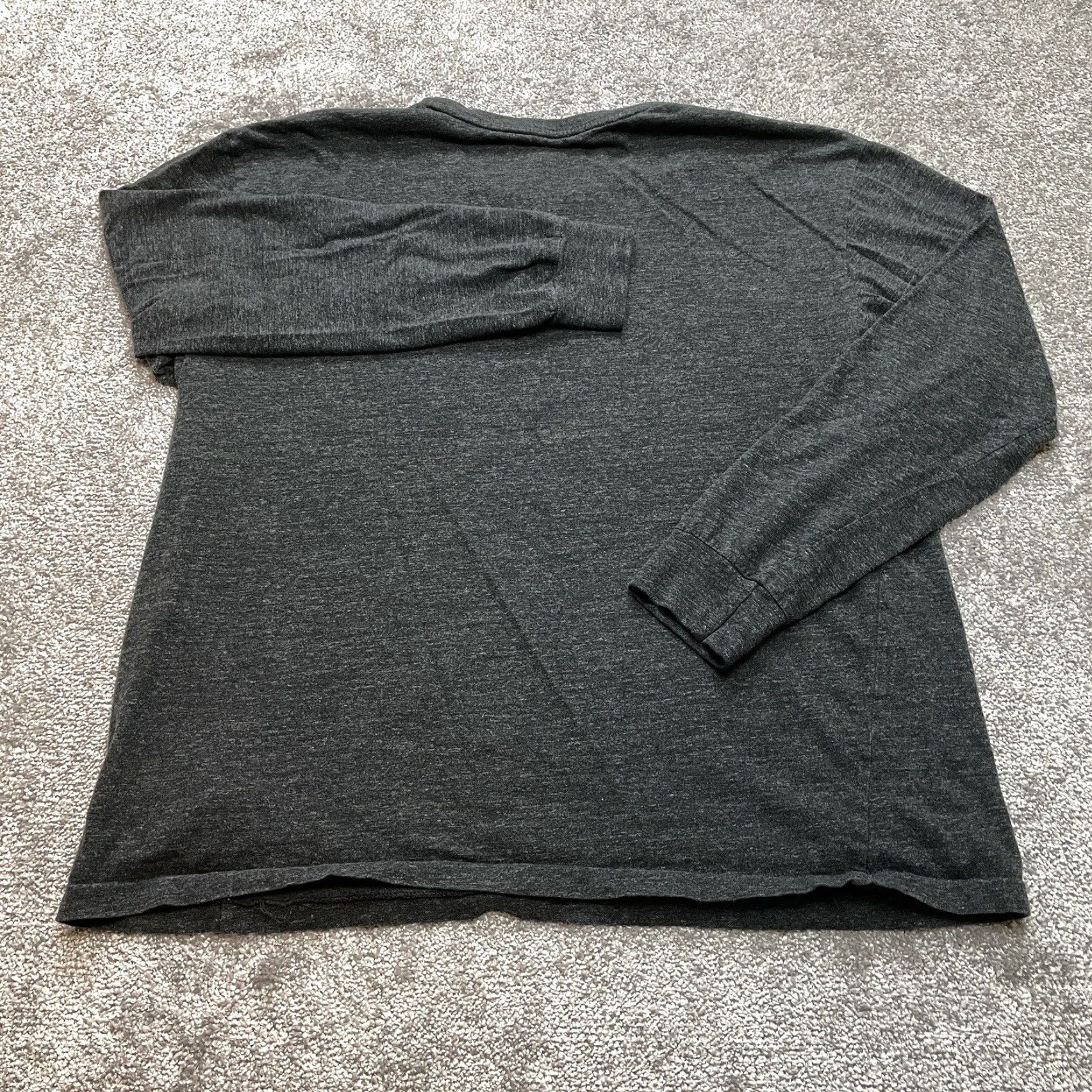 Polo Ralph Lauren Polo Ralph Lauren Long Sleeve Shirt L Gray Logo Crew Neck Polo Ralph Lauren Shirt L Gray Logo Crew Neck Mens Size US L / EU 52-54 / 3 - 8 Thumbnail