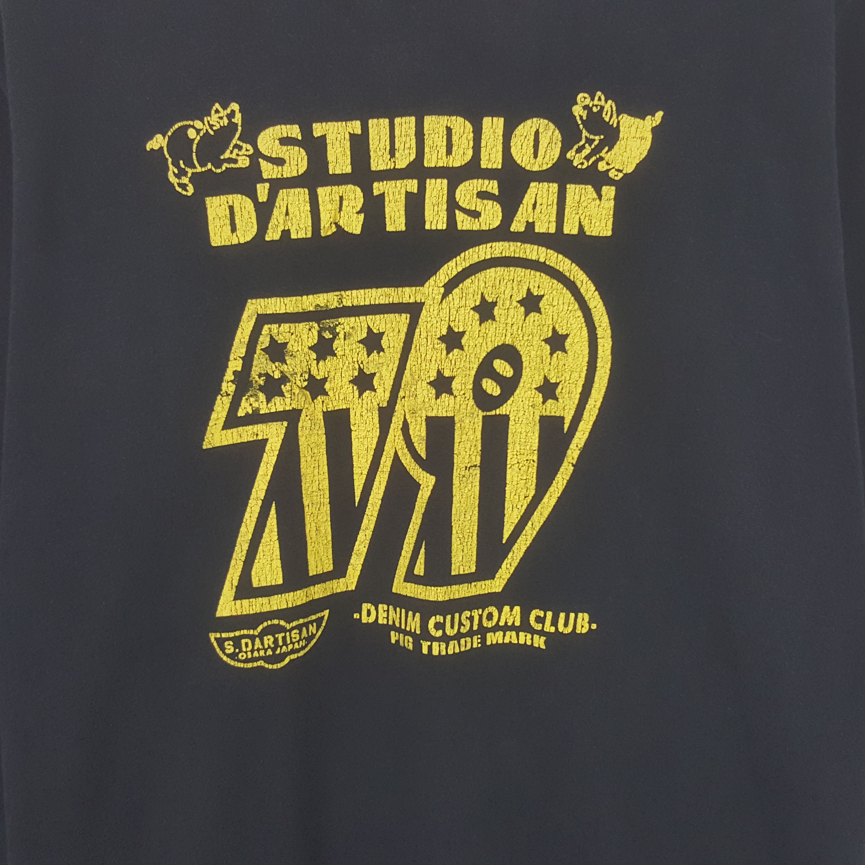 Japanese Brand × Studio D'Artisan × Vintage Vintage Studio Dartisan Racing Japanese Tshirt Size US M / EU 48-50 / 2 - 2 Thumbnail