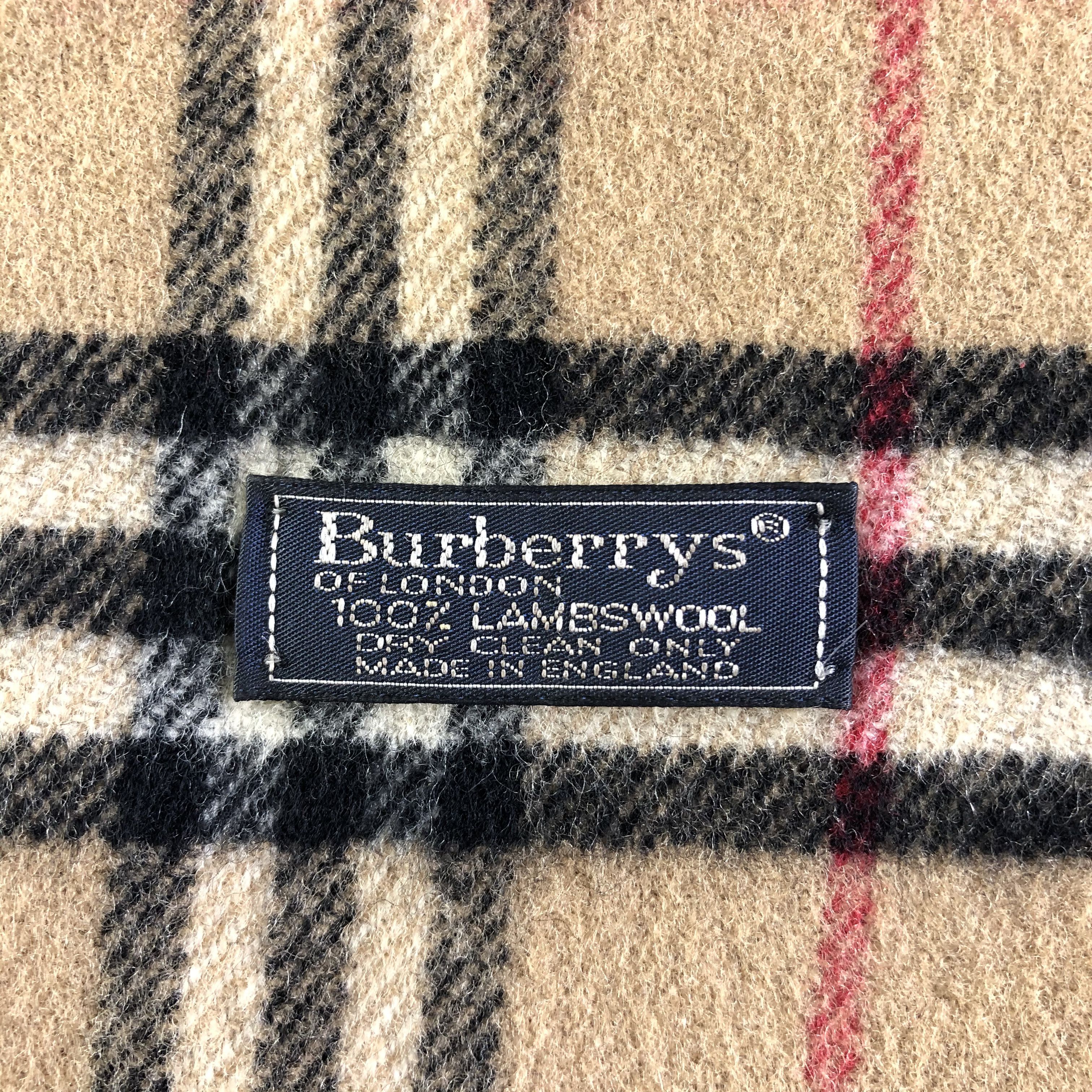 Burberry Burberrys Scarf / Muffler / Neckwear Size ONE SIZE - 6 Thumbnail