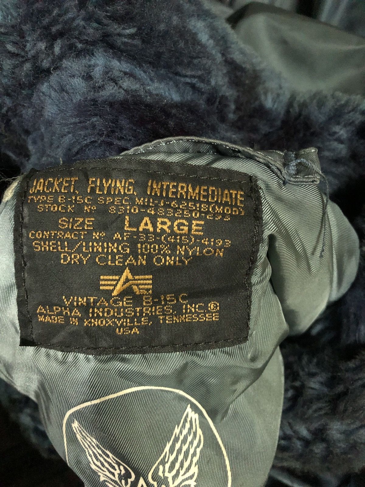Alpha Industries Vintage Alpha Industries B15C Bomber Jacket Size US XL / EU 56 / 4 - 3 Thumbnail