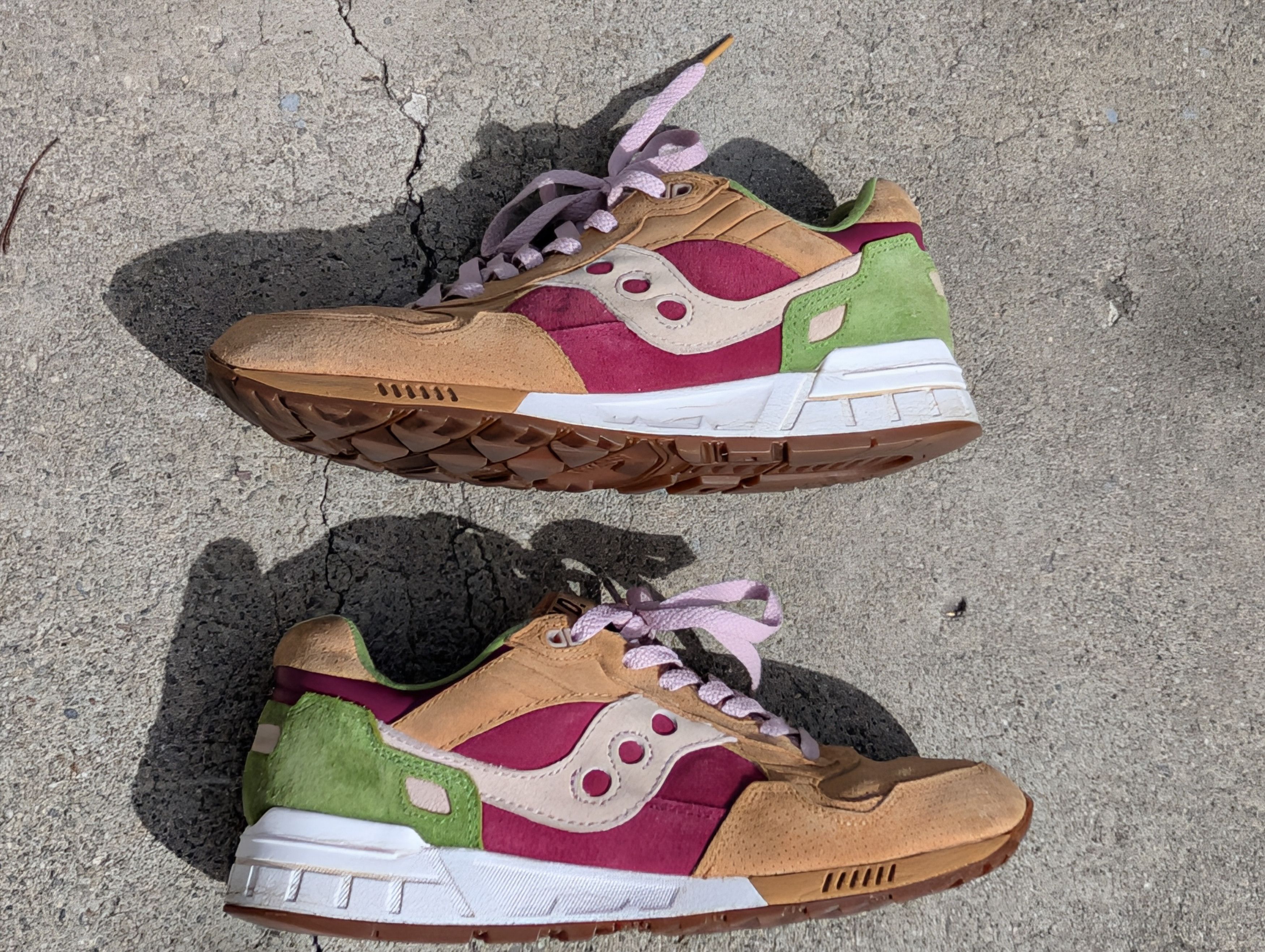 Saucony Saucony X END. Shadow 5000 "Burger" Size US 10 / EU 43 - 4 Thumbnail