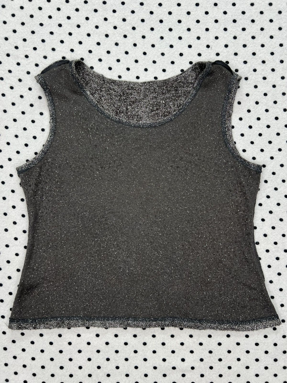 Chloe Chloe Glitter Tank Top Size S / US 4 / IT 40 - 3 Thumbnail
