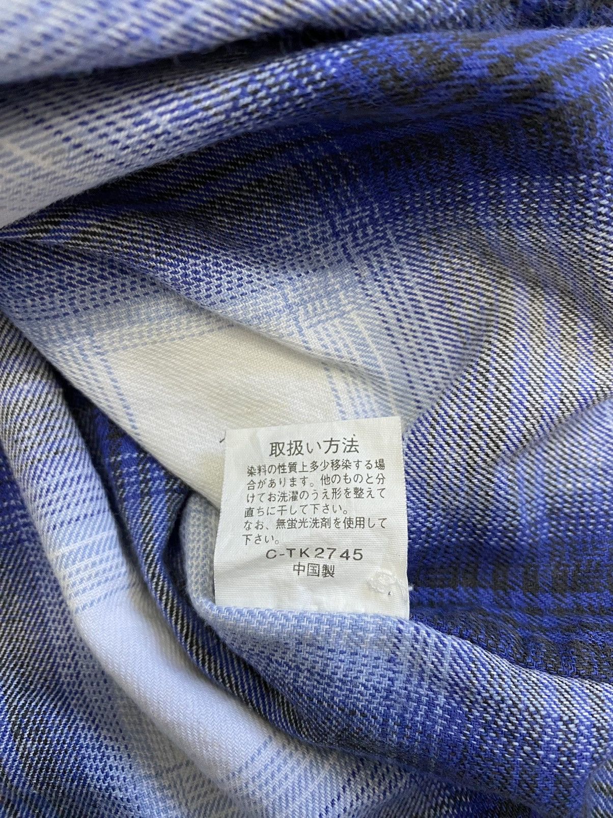 Japanese Brand Downings Flanel Wool Tartan Button-Up Size US L / EU 52-54 / 3 - 8 Thumbnail