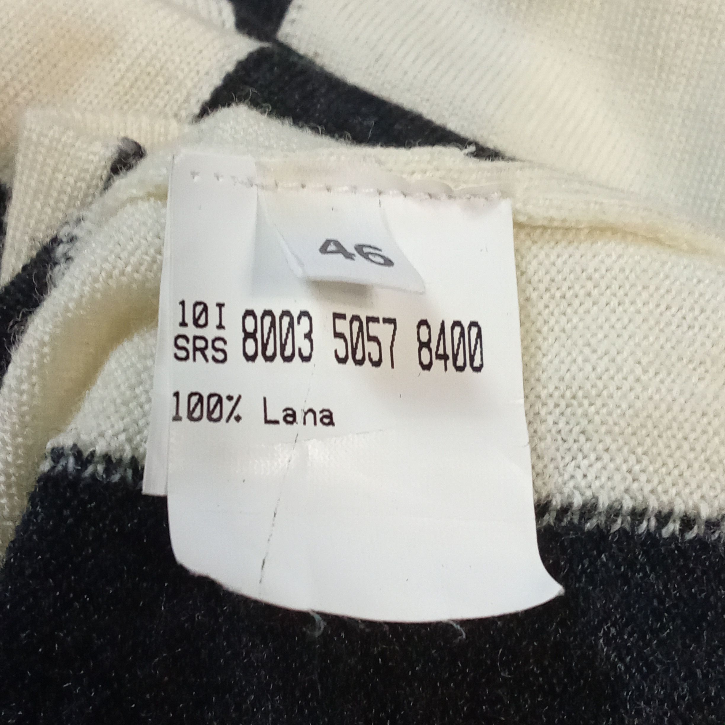 Raf Simons Raf Simons - F/W'10 - Striped Mock Neck - Wool Sweater Size US S / EU 44-46 / 1 - 11 Thumbnail