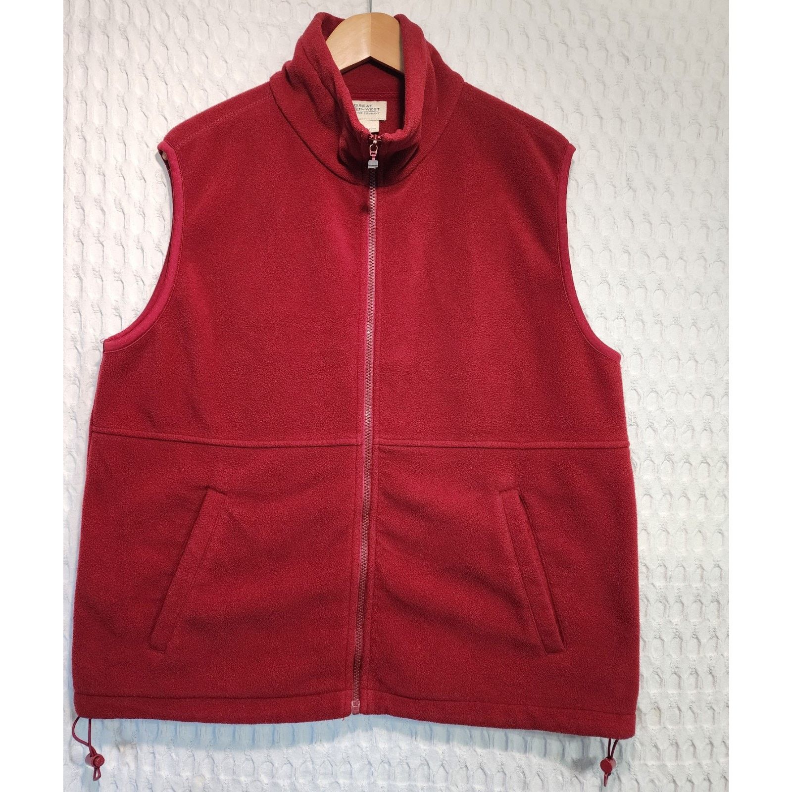 Great Northwest VTG Great Northwest Clothing Company Women's Burgandy Vest L Size L / US 10 / IT 46 - 1 Thumbnail