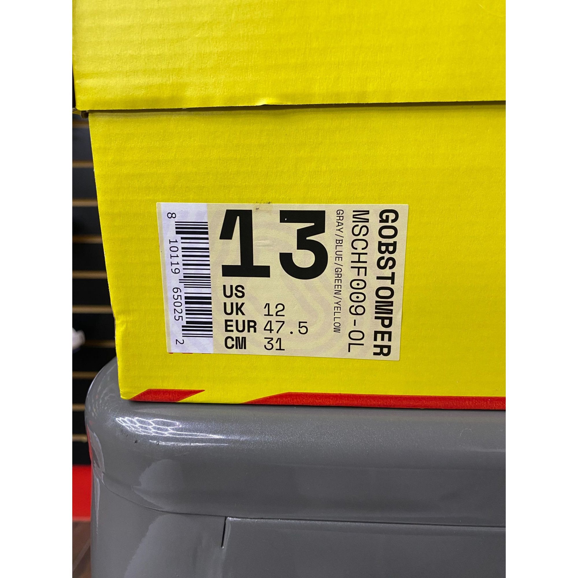 MSCHF MSCHF GOBSTOMPER OFF-LEMON EDITION SZ 13 Size US 13 / EU 46 - 7 Thumbnail