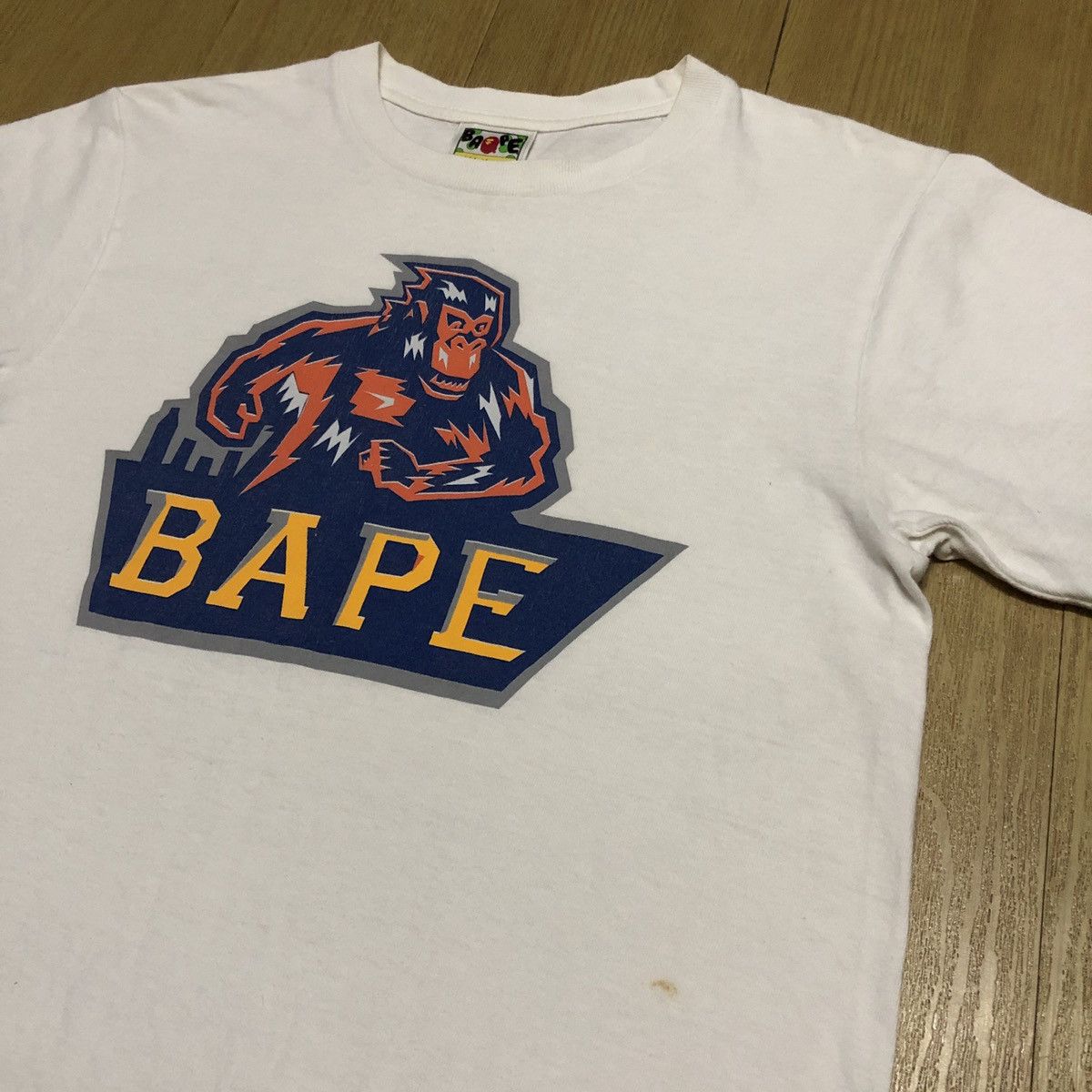 Bape BAPE Gorrila King Kong Logo Tee Size US S / EU 44-46 / 1 - 3 Thumbnail