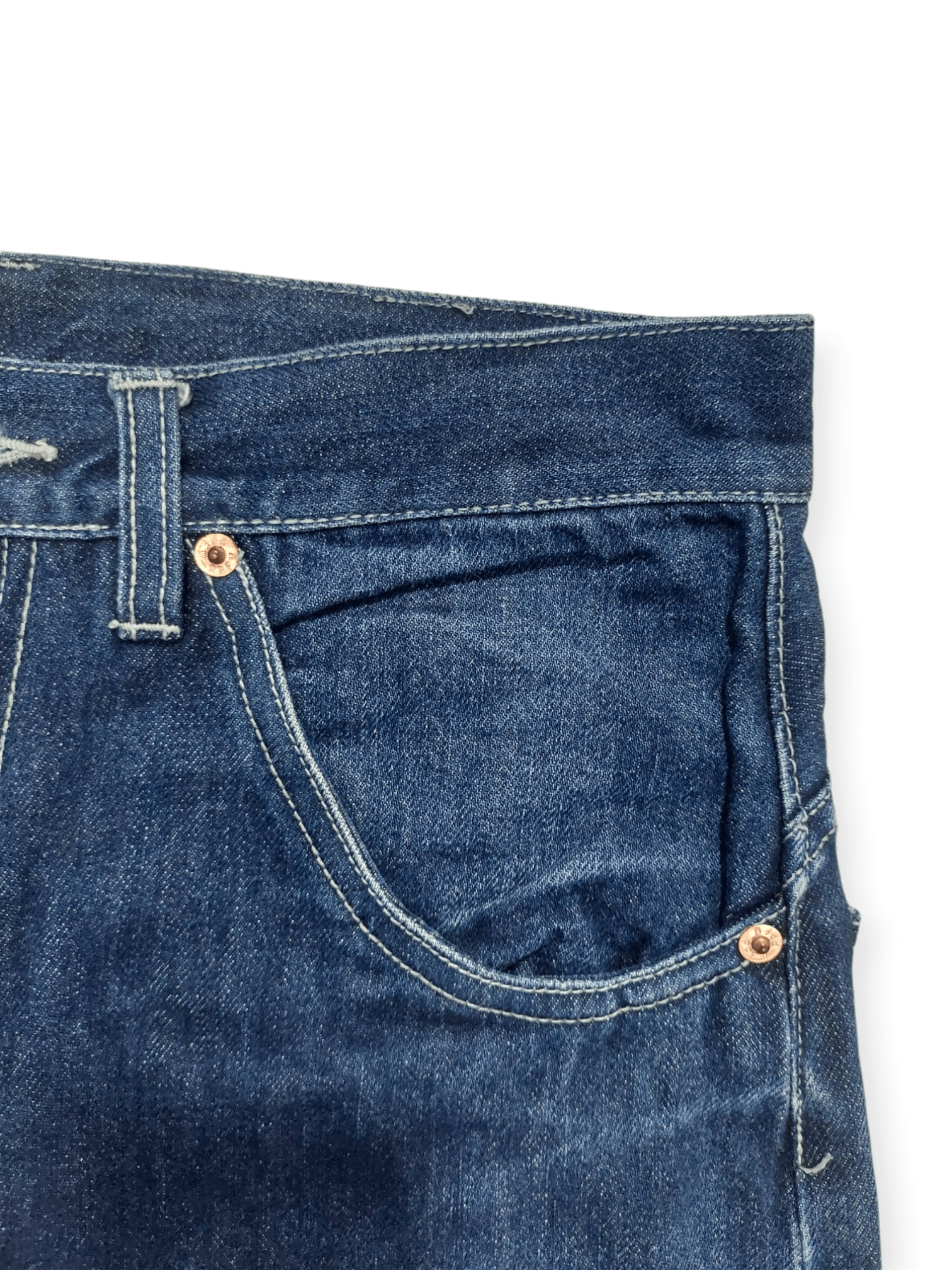 PPFM PPFM Distressed Denim Jeans Size US 28 / EU 44 - 7 Thumbnail