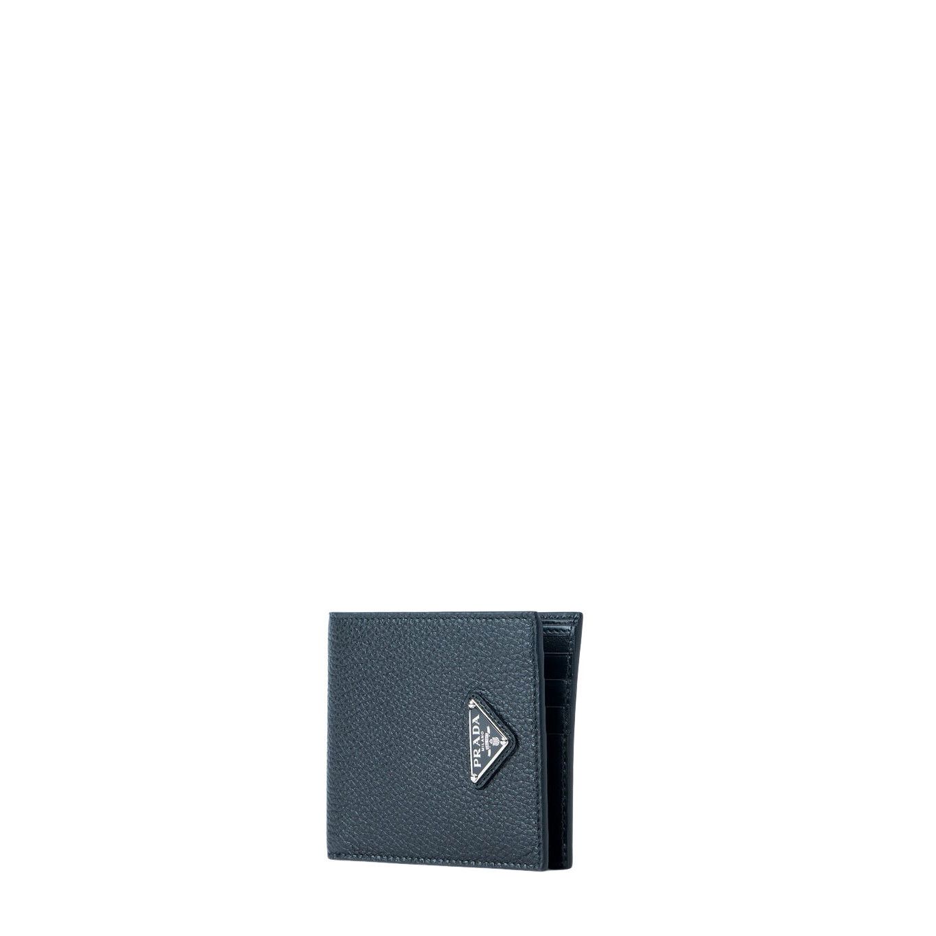Prada PRADA Black Saffiano Leather Bifold Wallet New & Authentic Size ONE SIZE - 2 Thumbnail