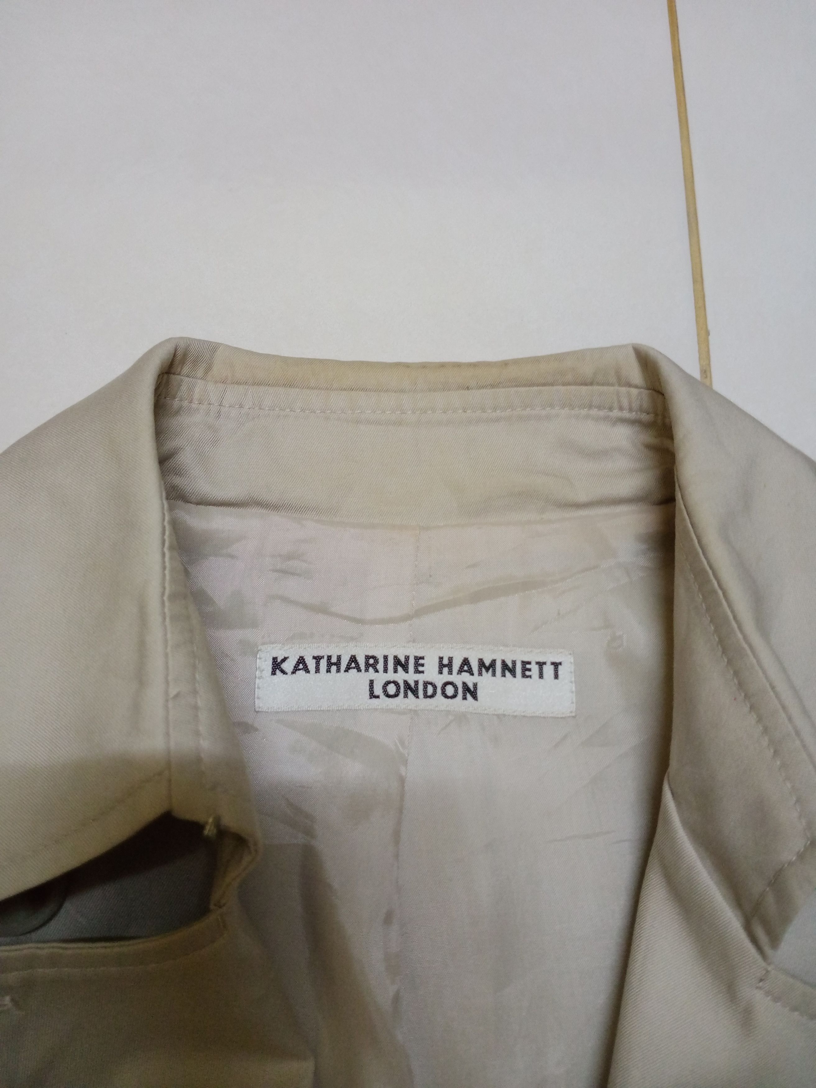 Katharine Hamnett London Katharine Hamnett London Double Breasted Trench Coat Size US S / EU 44-46 / 1 - 8 Thumbnail