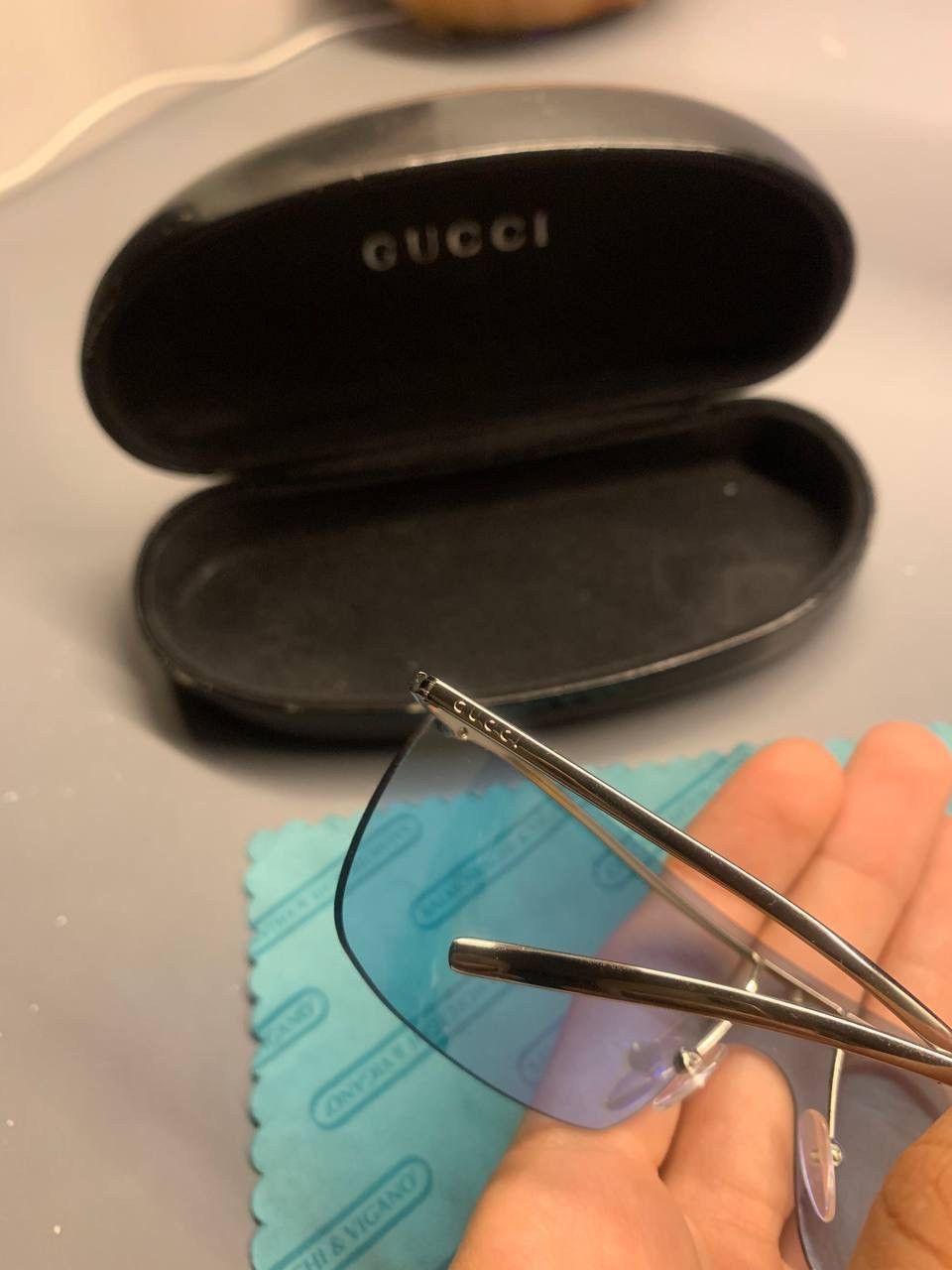 Gucci Vintage Gucci 1719/S Sunglasses Size ONE SIZE - 4 Thumbnail