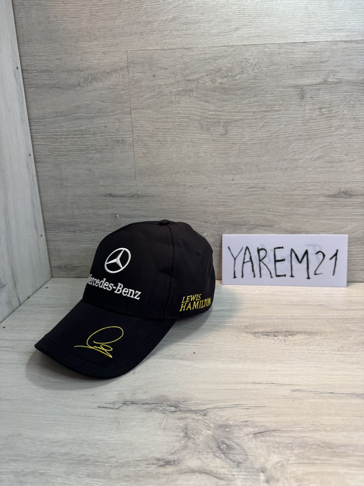 Mercedes-Benz Mercedes Benz Puma Lewis Hamilton cap hat Size ONE SIZE - 1 Thumbnail