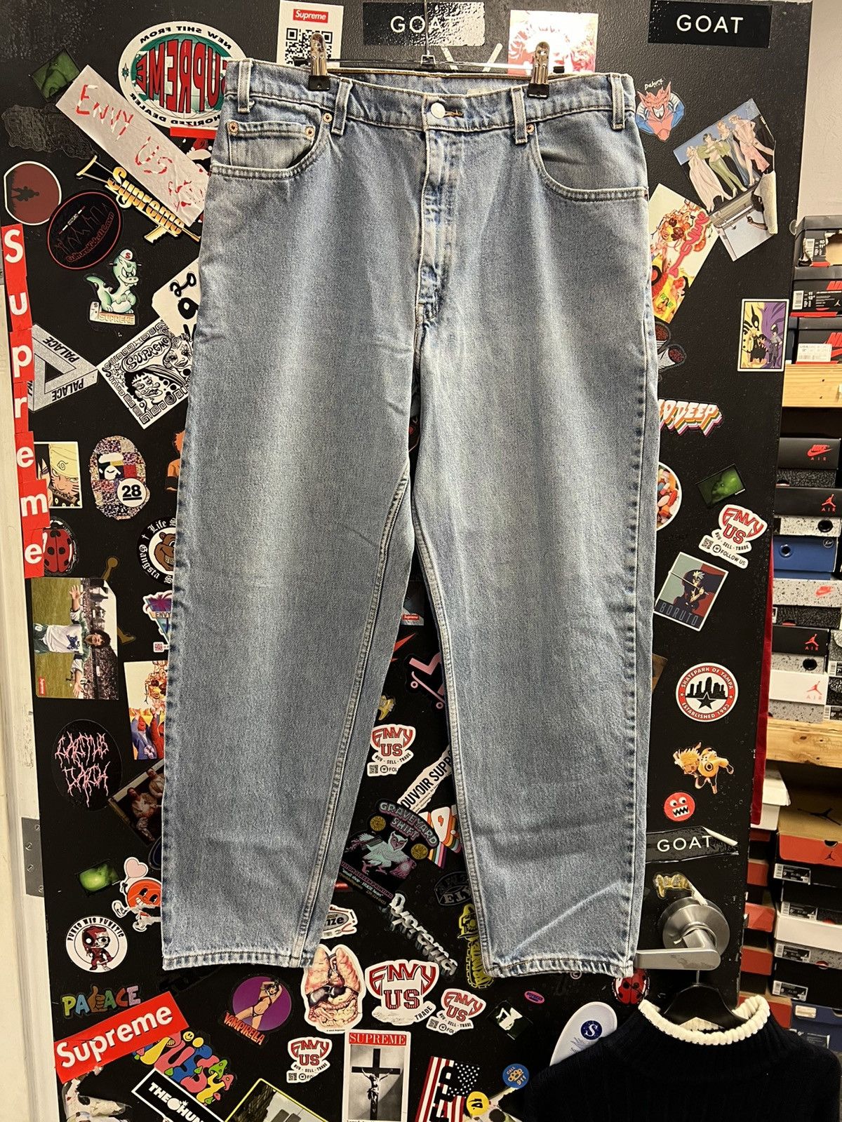 Levi's Vintage Levis 505 Paper Tag Jeans Size US 36 / EU 52 - 1 Thumbnail