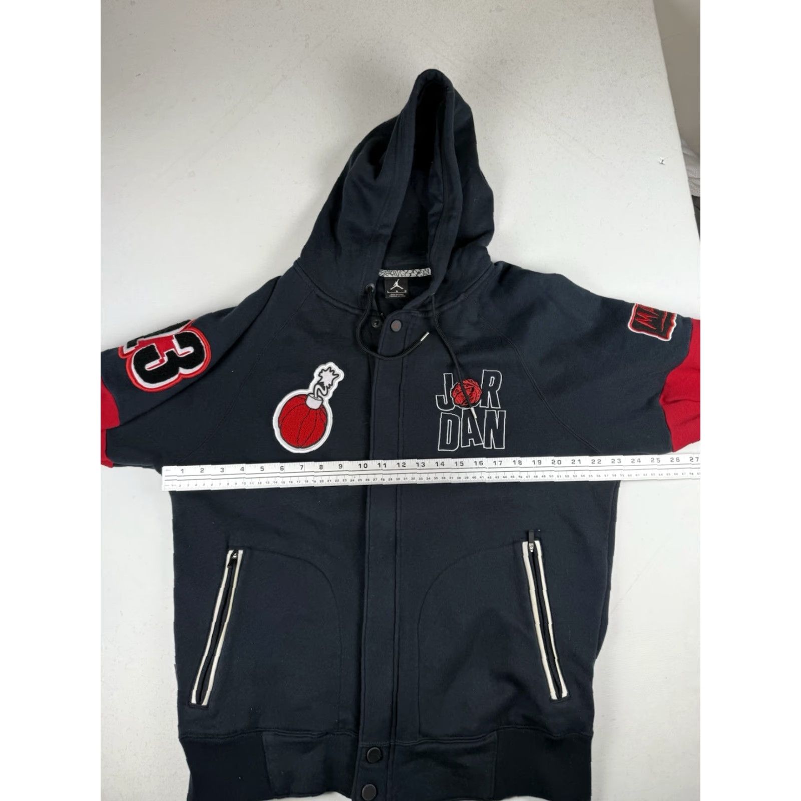 Jordan Brand Nike Jordan Marvin the Martian Full Zip Jumpman Jacket L Multicolor Men Jacket Size US L / EU 52-54 / 3 - 6 Thumbnail