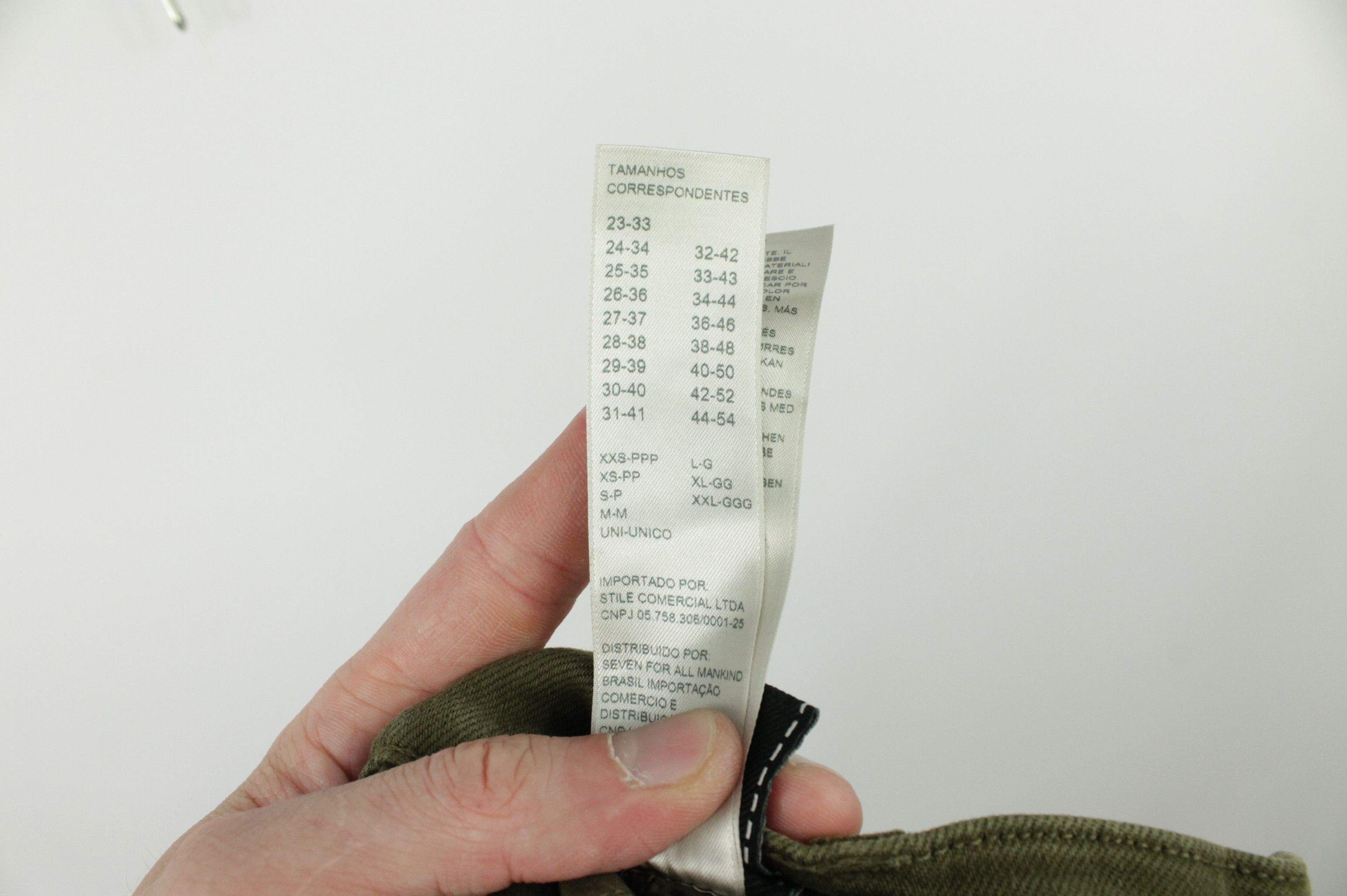 7 For All Mankind 7 For All Mankind Military Green Denim Cargo Pants Women's Size 28" / US 6 / IT 42 - 12 Thumbnail