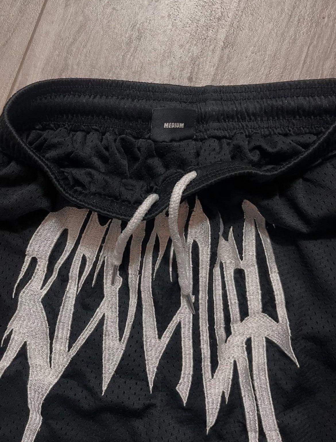 Revenge Revenge Logo Mesh Short Shorts Size US 32 / EU 48 - 3 Thumbnail