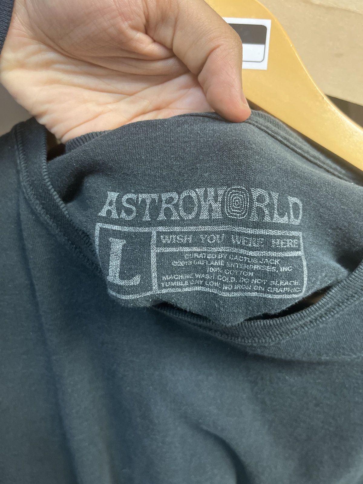 Rap Tees Astroworld Festival Houston 2018 Long Sleeve T-Shirt Size US L / EU 52-54 / 3 - 4 Thumbnail
