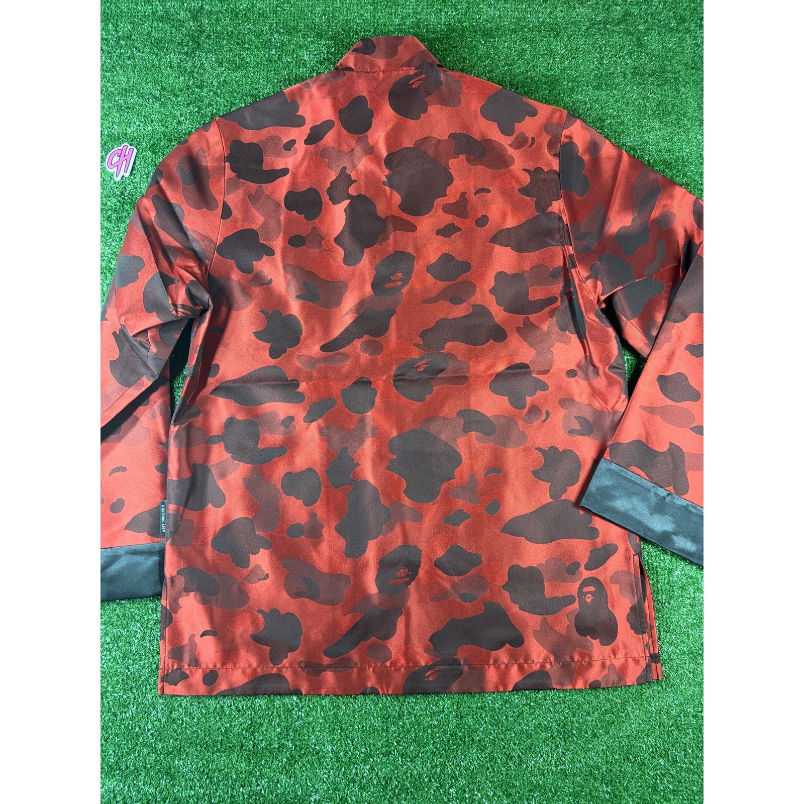 Bape Bape Red Color Camo Padded Chinese Jacket Size Medium Size US M / EU 48-50 / 2 - 7 Thumbnail