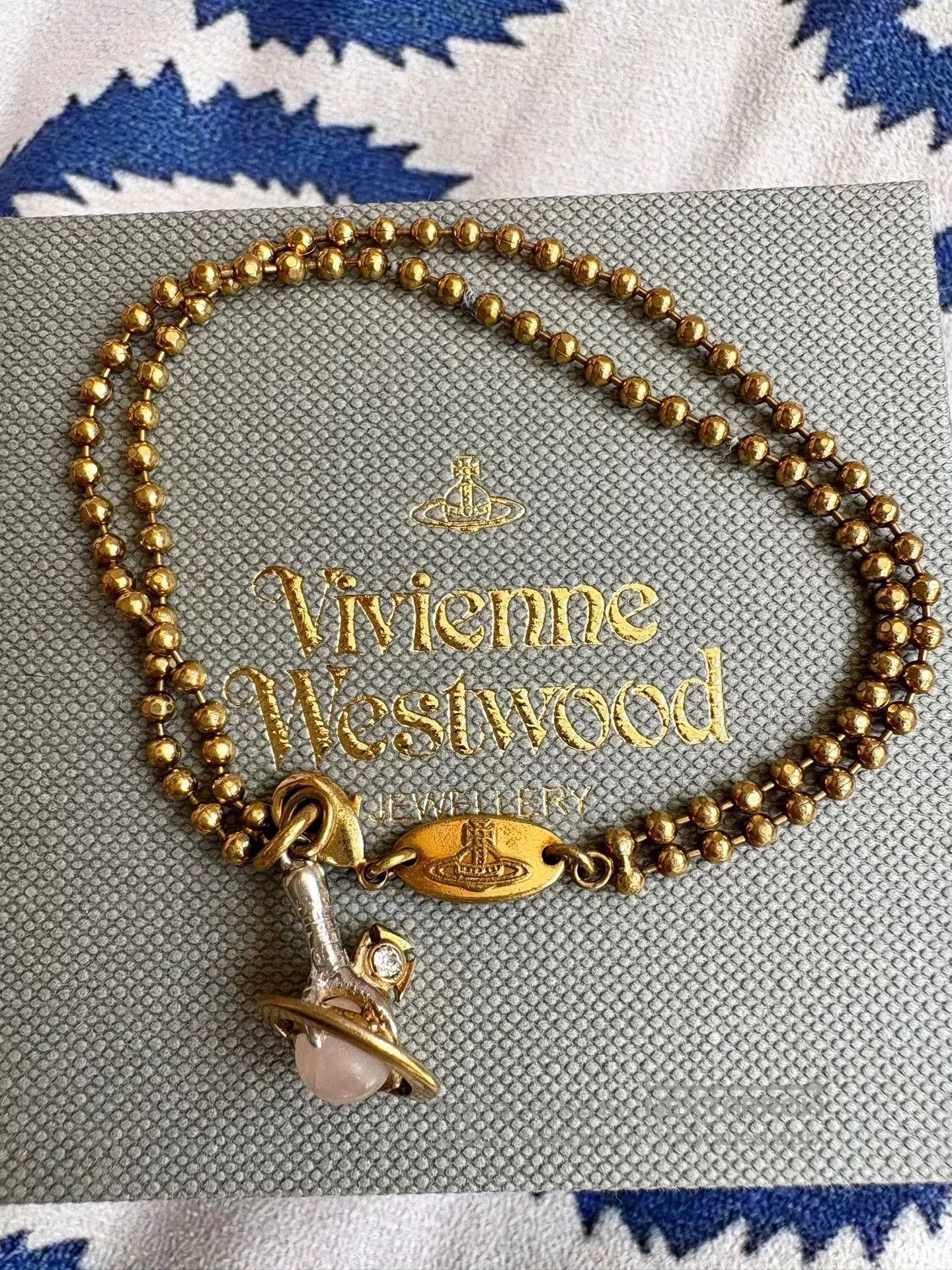Vivienne Westwood Vivienne Westwood Vintage Pink Jade Bracelet. Size ONE SIZE - 7 Thumbnail