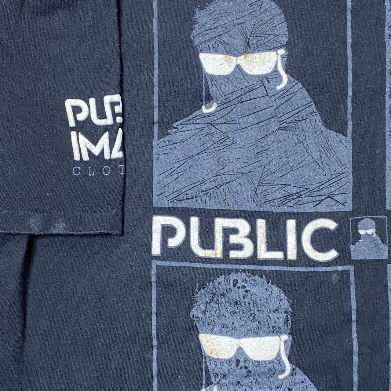 Other Vintage Public Image Faded Black Streetwear Tee Size Large Size US L / EU 52-54 / 3 - 4 Thumbnail