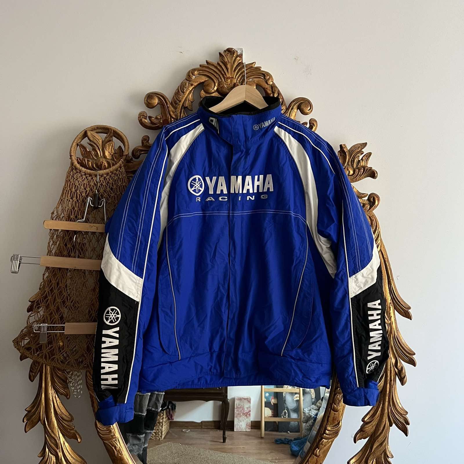 Yamaha vintage mens racing bomber jacket Sz XXL