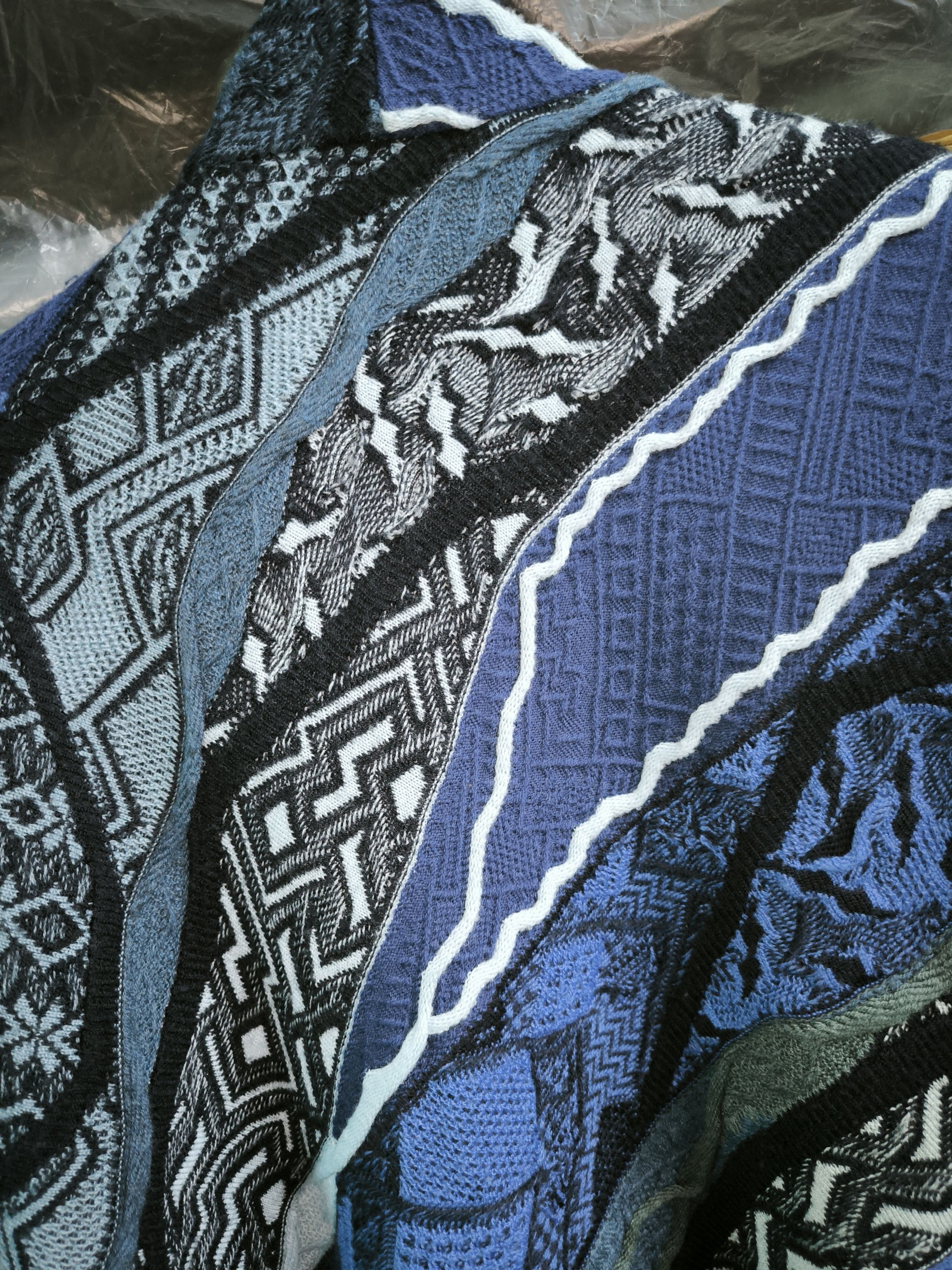 Coogi 3D Inside Monogram Sanjuro Kimono Cardigan Knit Size US S / EU 44-46 / 1 - 13 Thumbnail