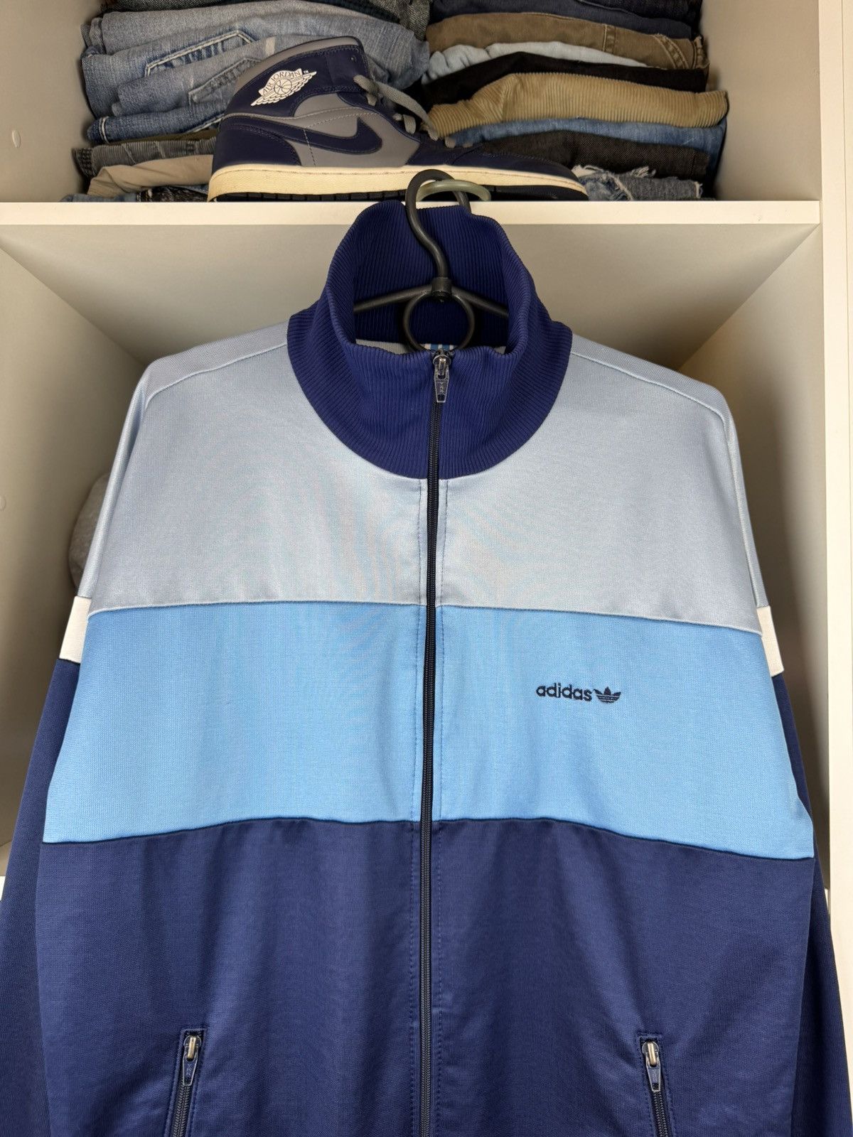 Adidas Vintage Adidas Track Jacket Made in Austria Size US XL / EU 56 / 4 - 2 Thumbnail