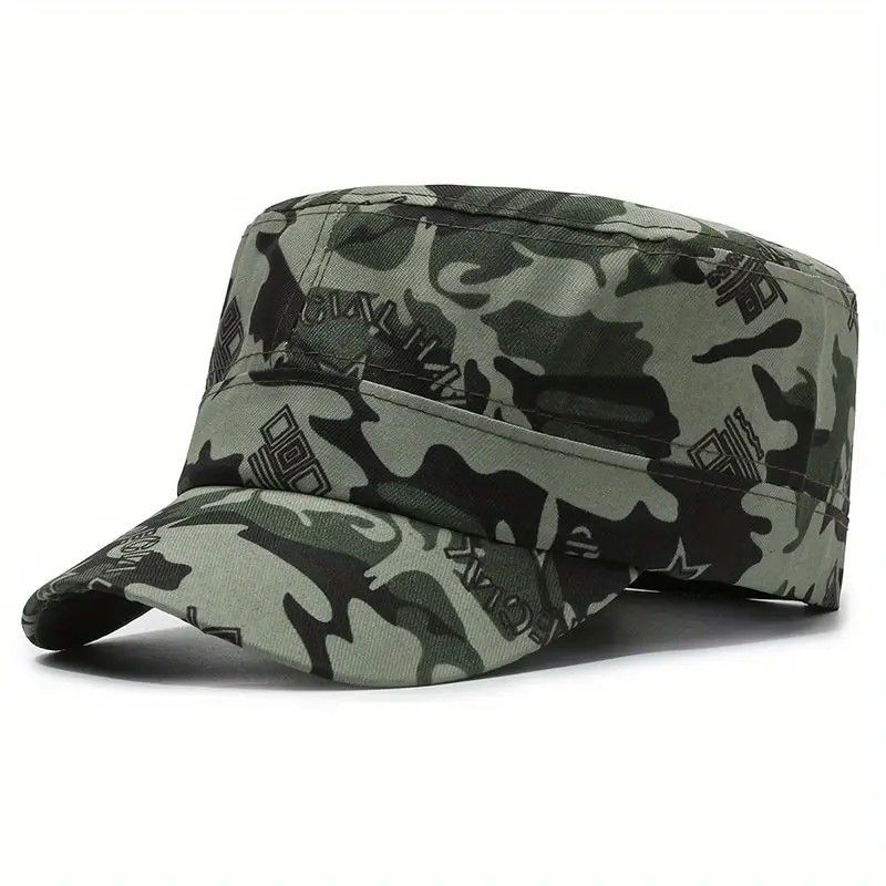 Other Olive Green Military Cadet Hat Tactical Army Camo Cap Size ONE SIZE - 1 Preview