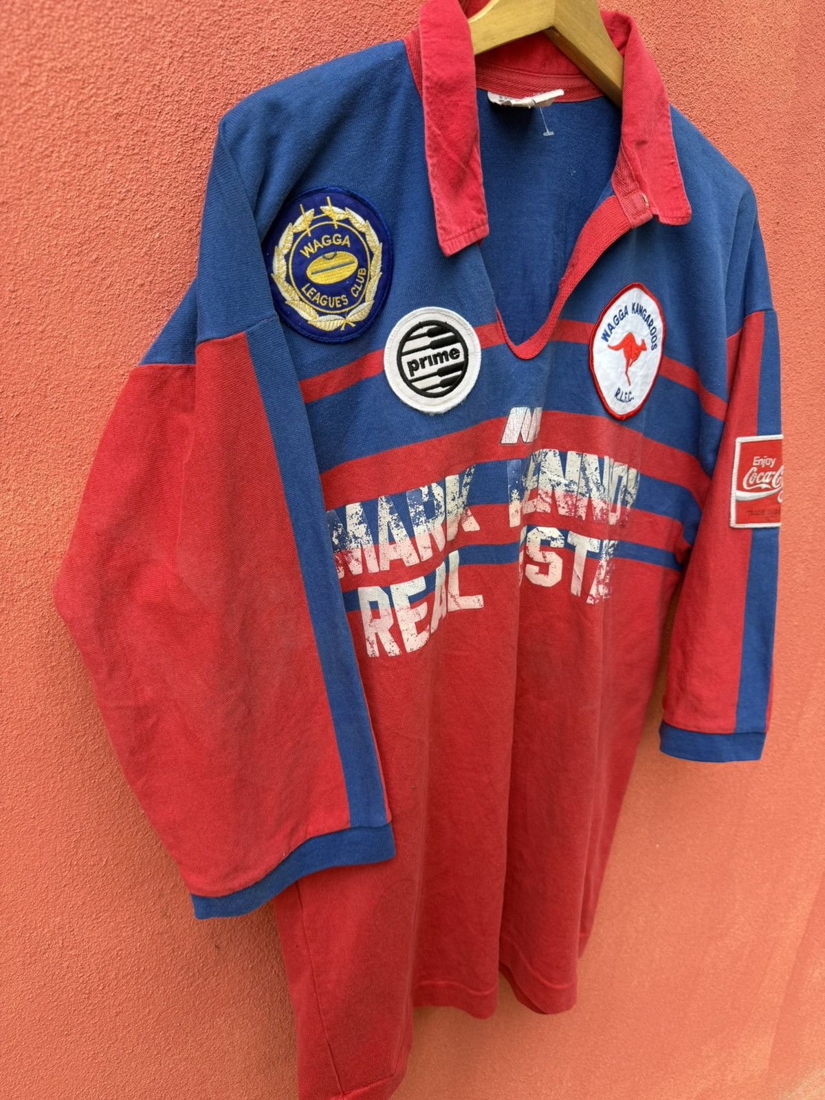 Other Vintage Rugby Wagga Kangaroos R.L.F.C. Size US XL / EU 56 / 4 - 5 Thumbnail