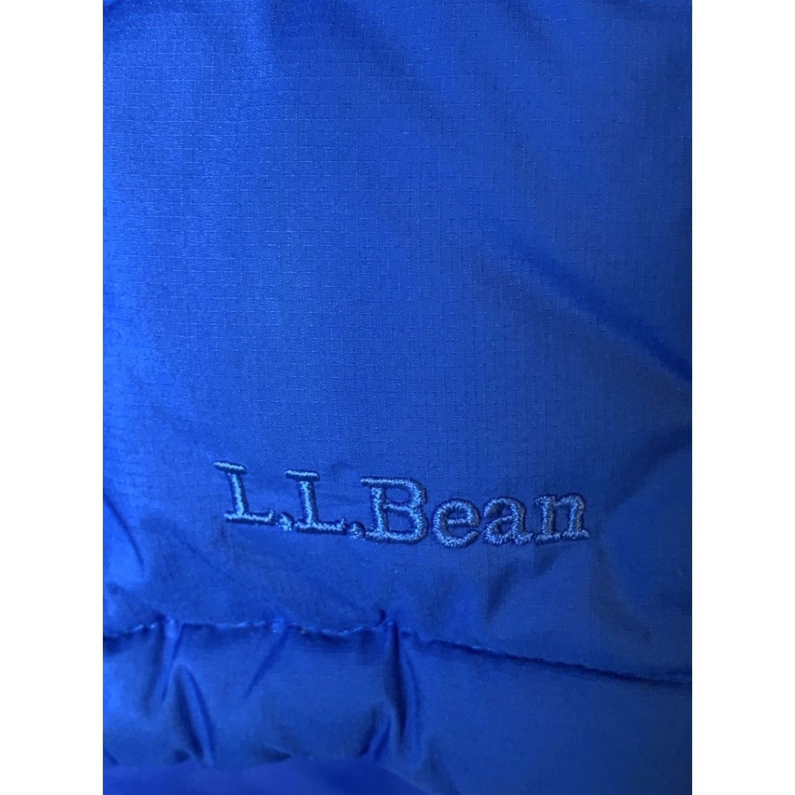 Vintage VINTAGE LL Bean Vest Womens 1X Blue Classic Pertex Puffer Downtek Quilted Outdoor Size XL / US 12-14 / IT 48-50 - 3 Thumbnail
