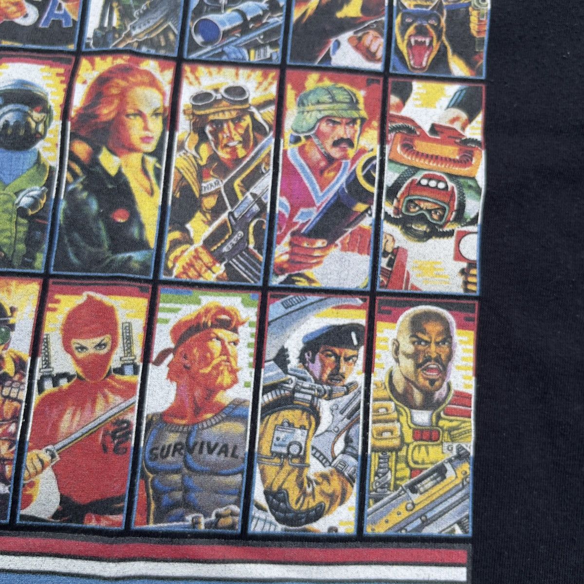 Vintage Vintage GI JOE Shirt Size US XXL / EU 58 / 5 - 6 Thumbnail