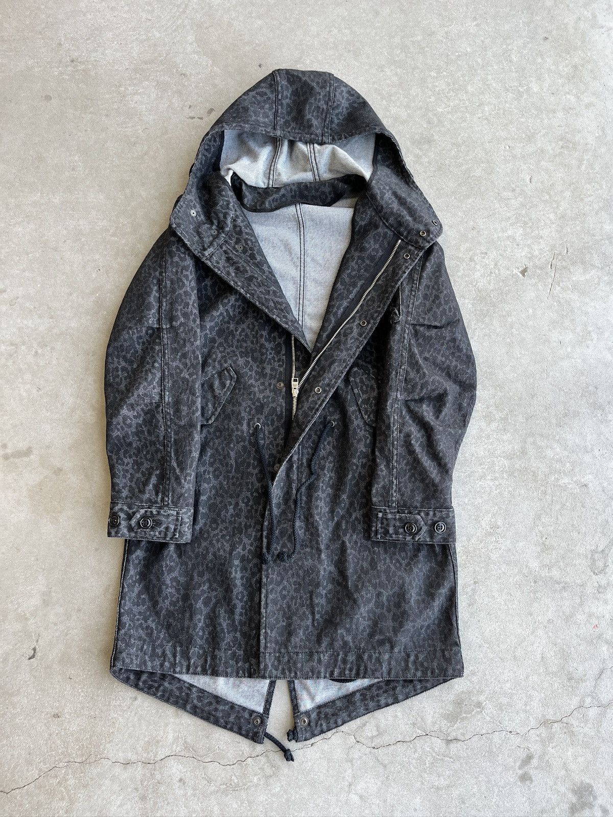Number (N)ine Number Nine Denim Trench Coat (unisex) Size US S / EU 44-46 / 1 - 6 Thumbnail